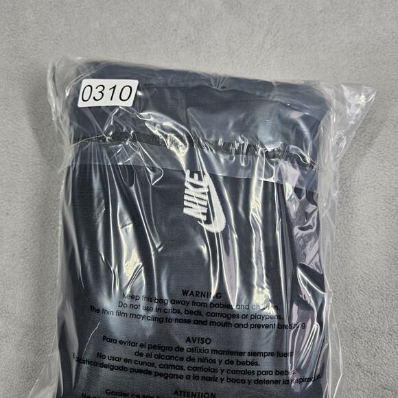 Nike Sweatpants Mens Small Fleece Cotton Lounge Comfy Cozy Black Worn Distressed - Picture 16 of 16